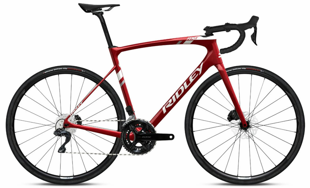 Шоссейный велосипед Ridley Fenix Disc 105 Di2 (2024)