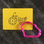 Велосипед №1 с цветами