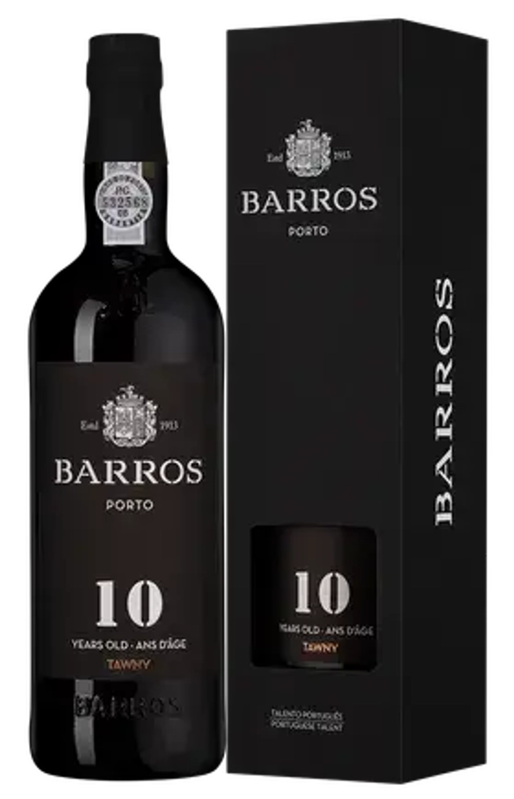 Портвейн Barros Porto 10 Years Old Tawny, 0.75 л