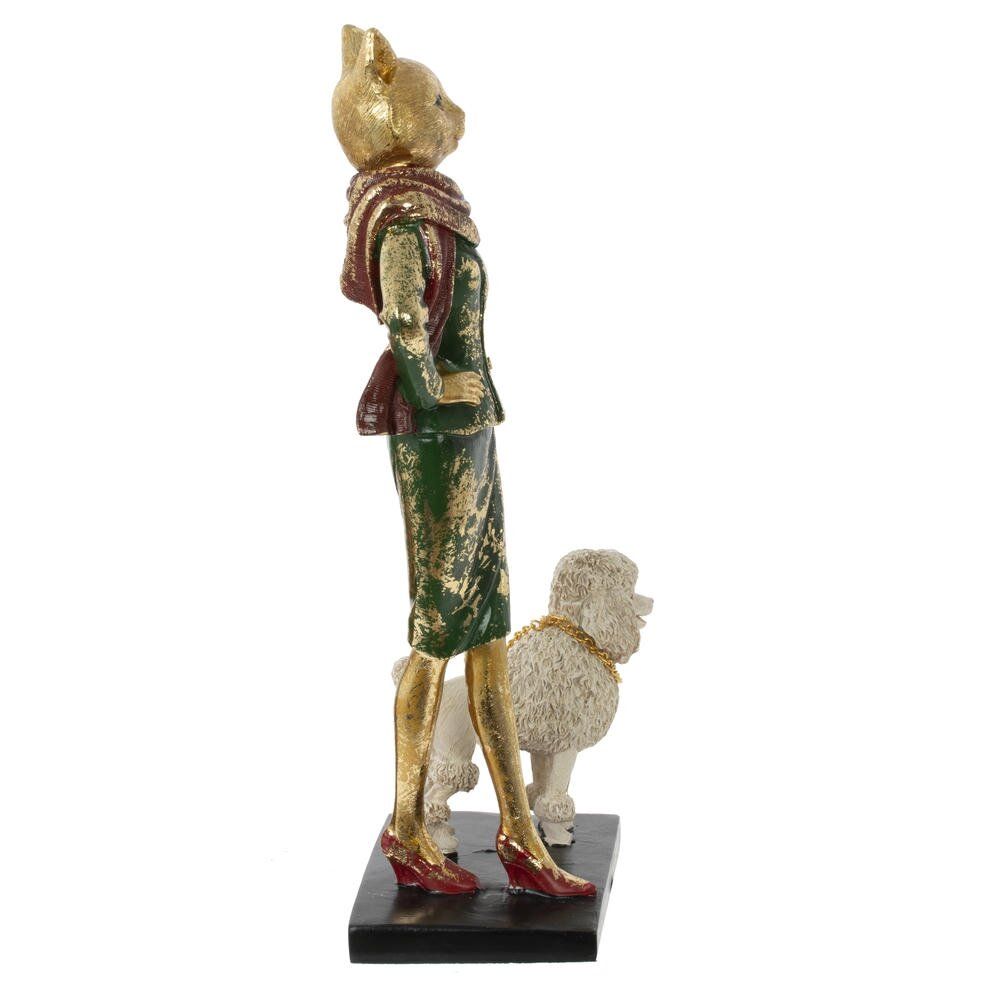 GAEM Фигурка декоративная "Кошка", L11,5 W6,5 H23,5 см