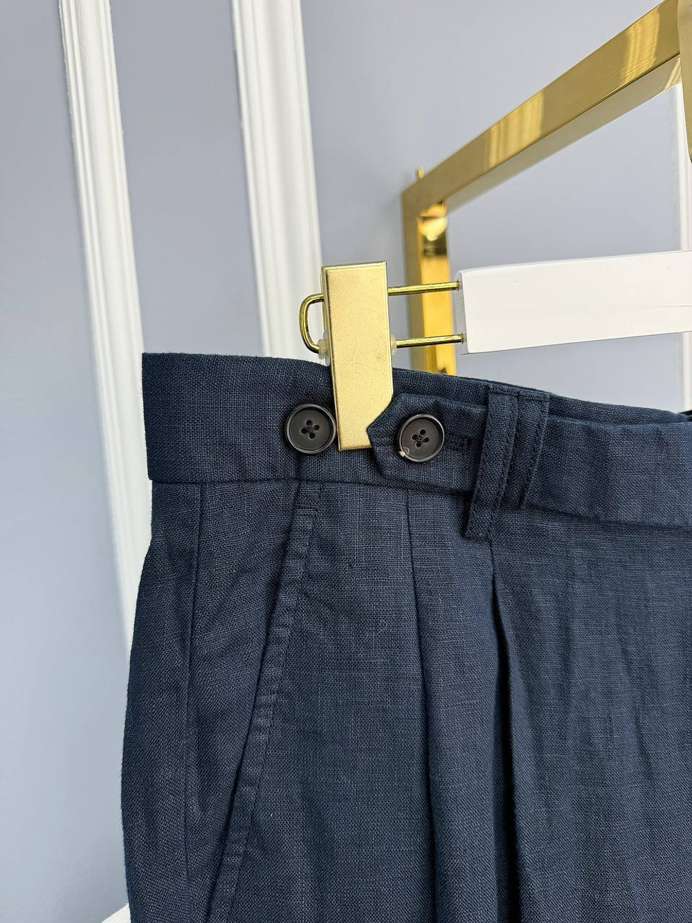 Льняные брюки Brunello Cucinelli