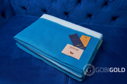 Одеяло тканое из шерсти мериноса LUX (овечья шерсть) ERDENET 150x200 см.