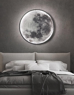 Шикарный космический светильник, который можно вешать на стену и на потолок