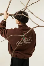 Куртка Called a Garment Флисовая FCF Logo Jacket
vol.2 коричневая