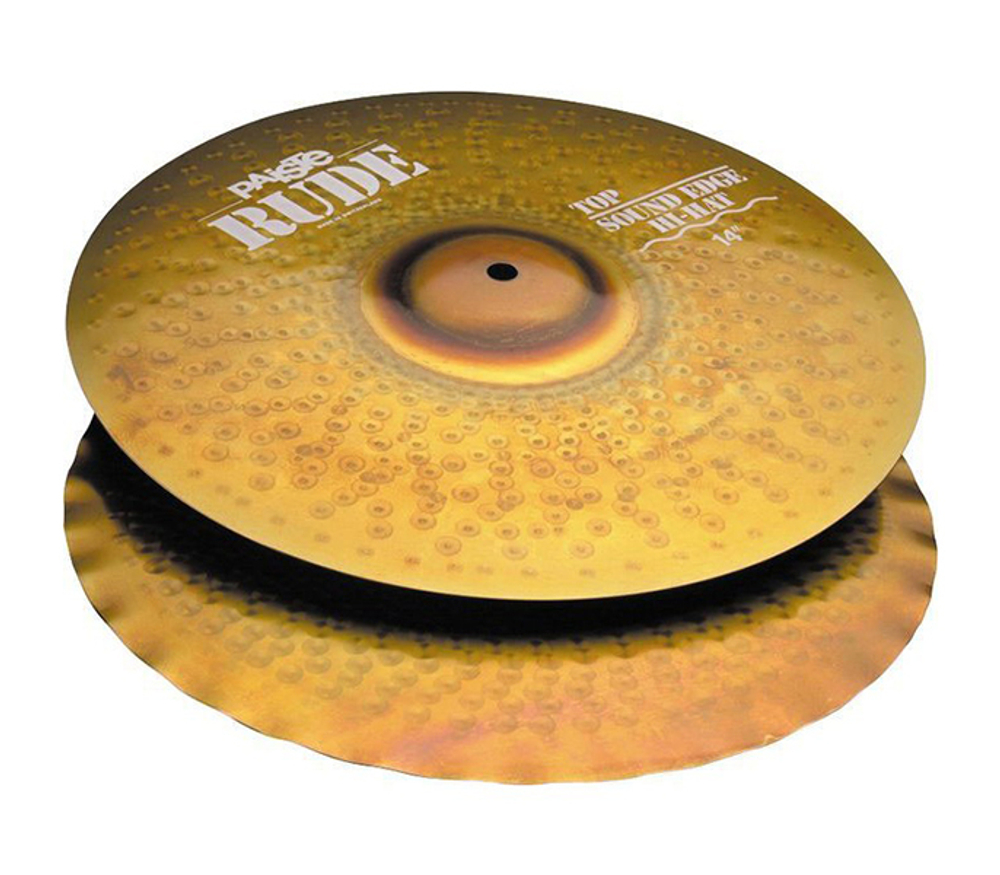0001123114 RUDE Classic Sound Edge Hi-Hat Две тарелки 14", Paiste
