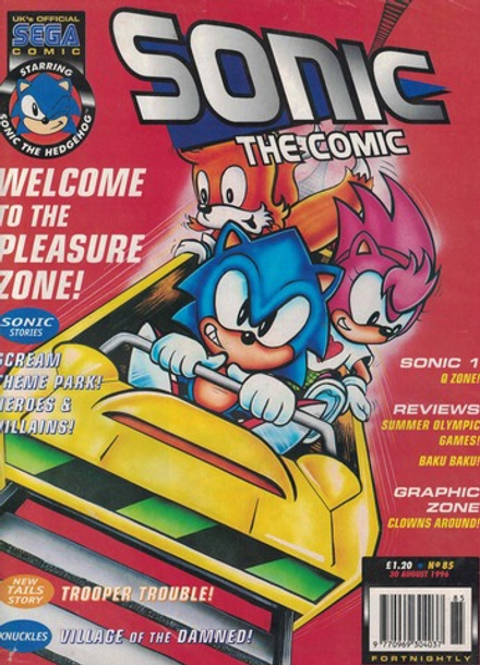 Комикс Sonic The Comic 1996 #85