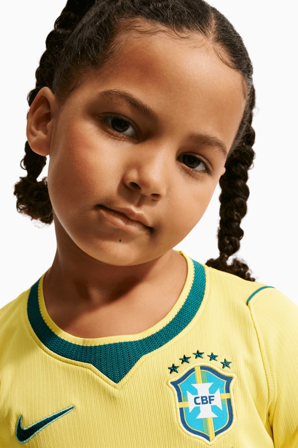 Футбольная форма Nike Brazil 2026 Home Stadium Little Kids