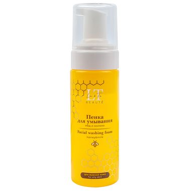 Пенка для умывания мед и молоко для жирной кожи La &amp; Te BEAUT? La and Te beaute LT-1275