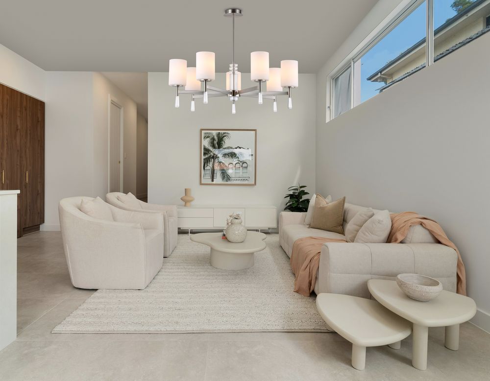 Ambrella Люстра со стеклянными плафонами на штанге Modern LH56253