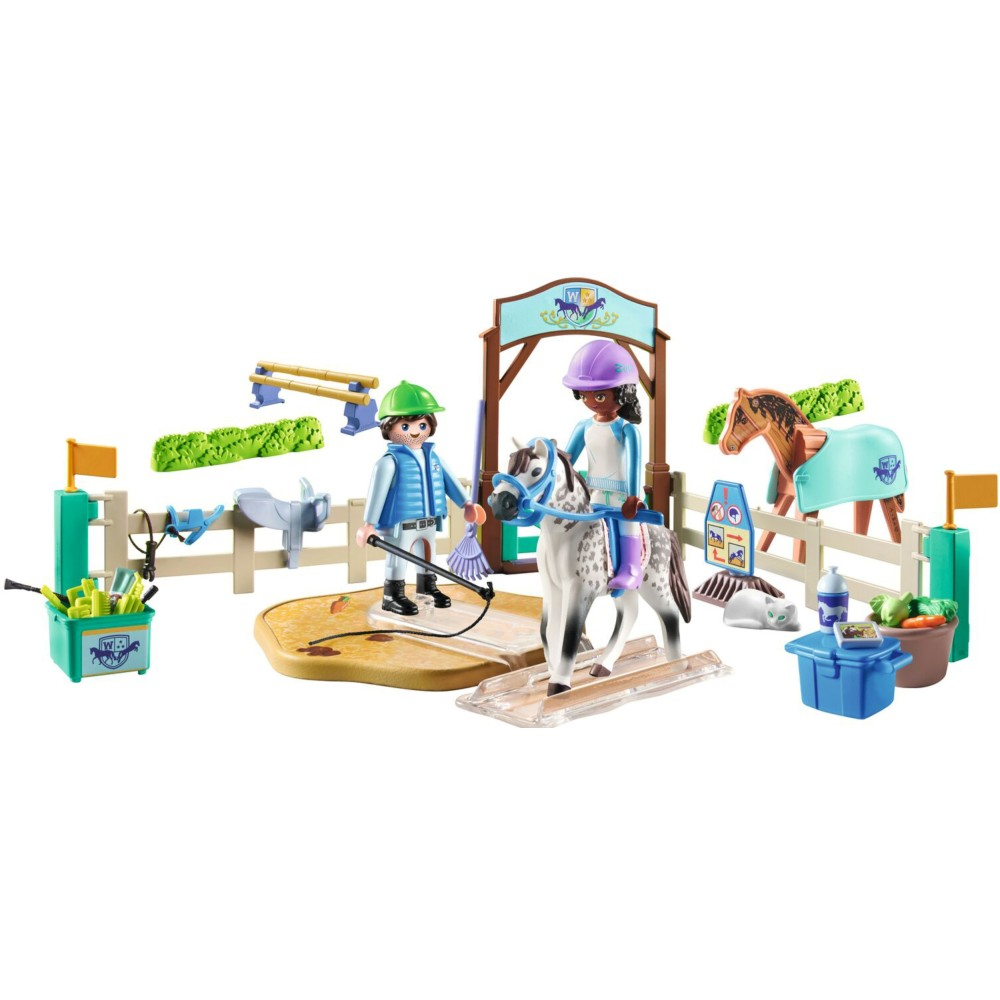 Playmobil - Лошади водопада Современная конно-спортивная арена 71637