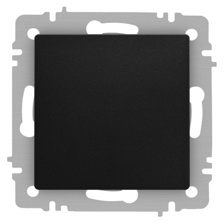 Кнопка Intro Accent 6-109-05 10А-250В IP20 СУ AL/CU антрацит