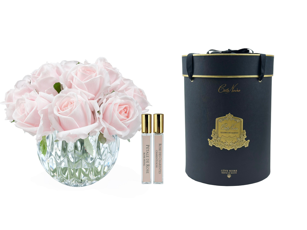 Букет роз ароматизированный и 2 спрея по 10мл Cote Noire Rose Bud Bouquet French pink ярко-розовый