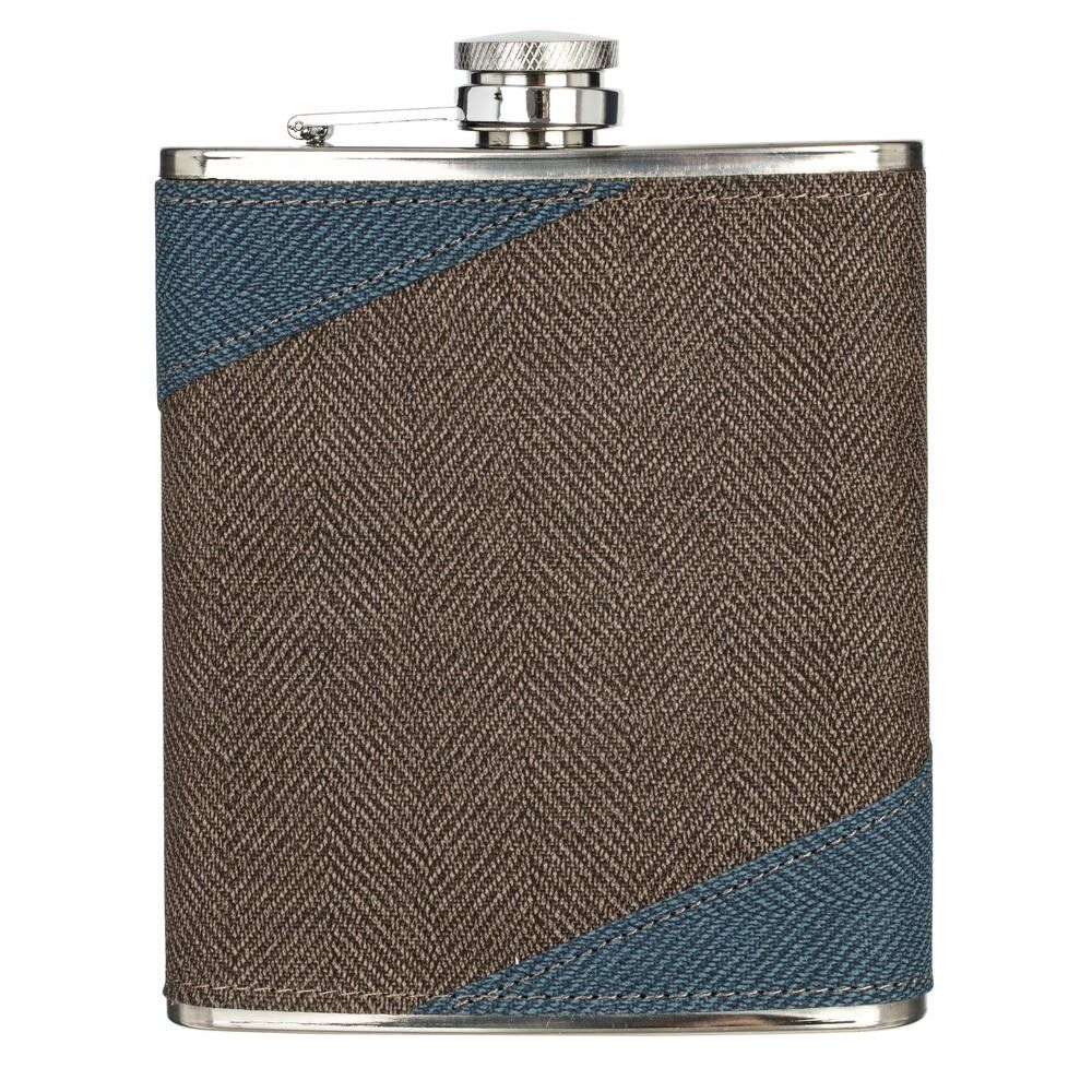 GAEM Набор подарочный (фляжка 500 мл, 4 стопки, воронка), L27 W21 H6 см