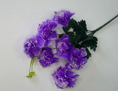 Букет цветных ярких гвоздик