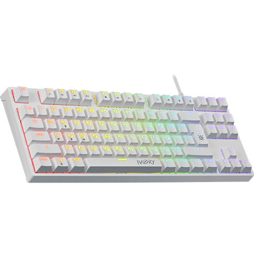 Механическая клавиатура Defender Ivory GK-579, белая
