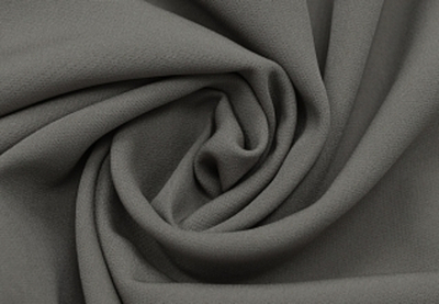 Ткань костюмная Креп Барби 210 гр/м2, 150 см, серый