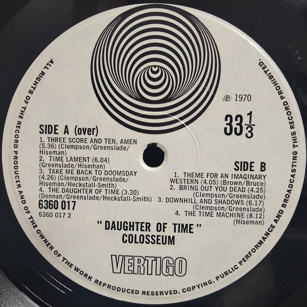 Colosseum / Daughter Of Time (LP)