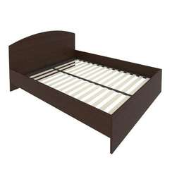 Light Кровать с ортопедическим основанием и изголовьем С-КИ-160 Венге Цаво 1650*2050*900