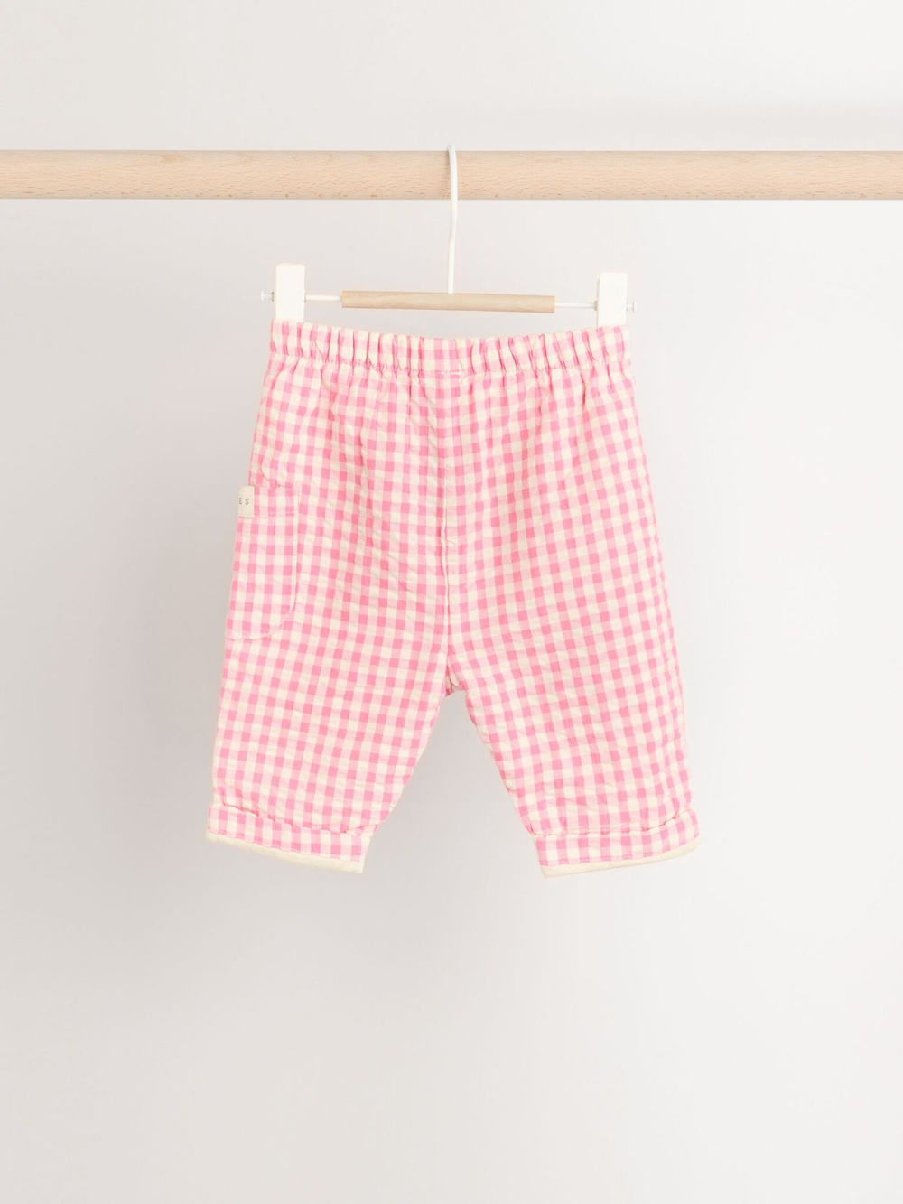 Лонгслив и брюки в комплекте для малышей Next B87-318, Светло-зеленый, Розовый