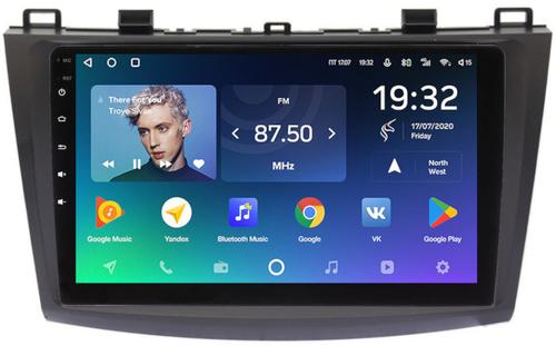 Магнитола для Mazda 3, Axela 2009-2013 - Teyes CC2 PLUS монитор 9" QLED, Android 10, Быстрая, SIM-слот