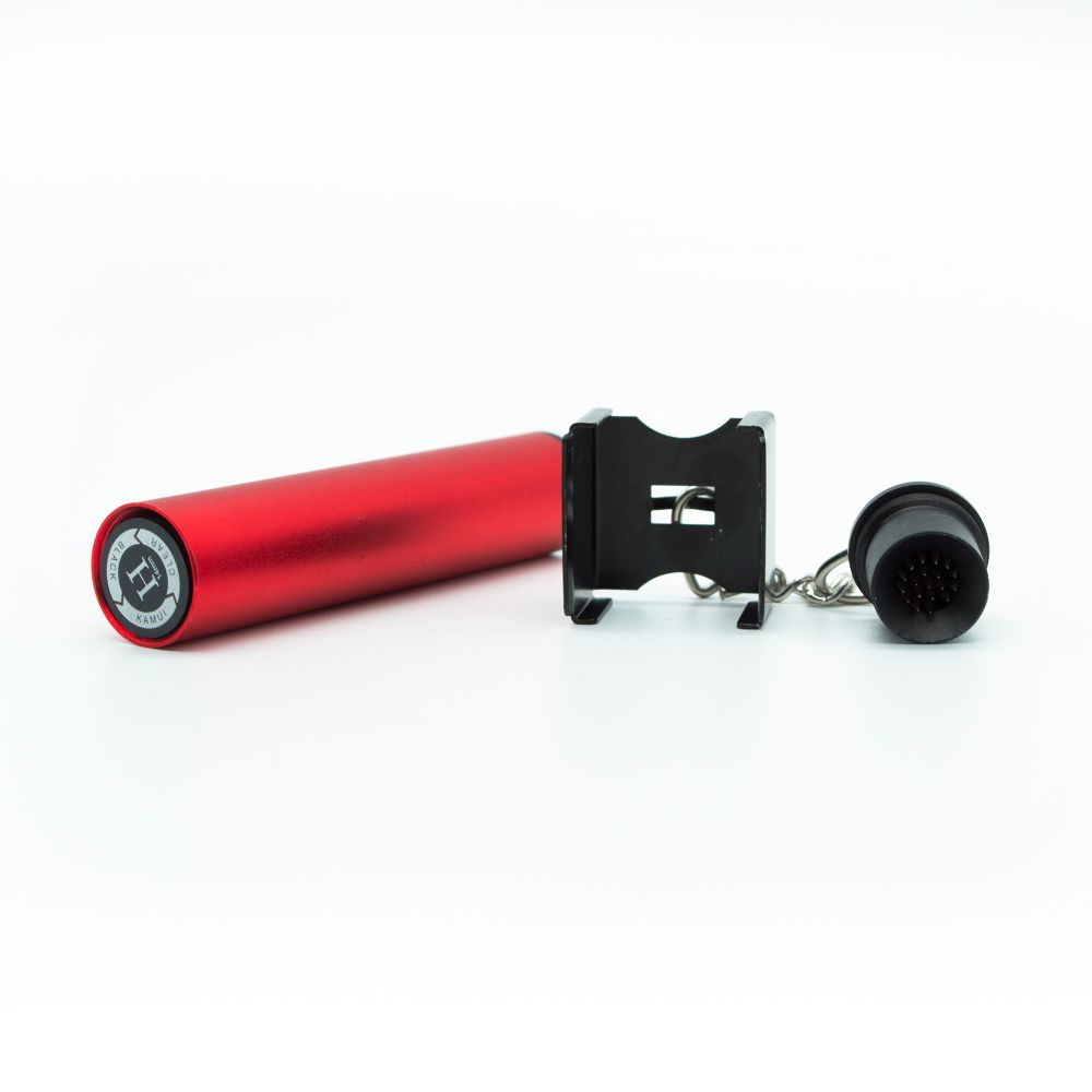 Махровка пенал для наклеек и мела "4 in 1" красная