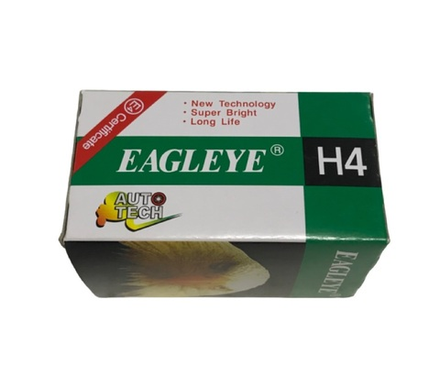 Автомобильная галогеновая лампа EAGLEYE Н4 12V 100/90W P43t