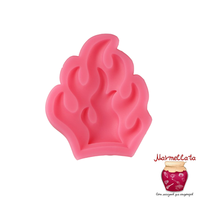 Молд силиконовый "Огонь", 8*6,5*1 см