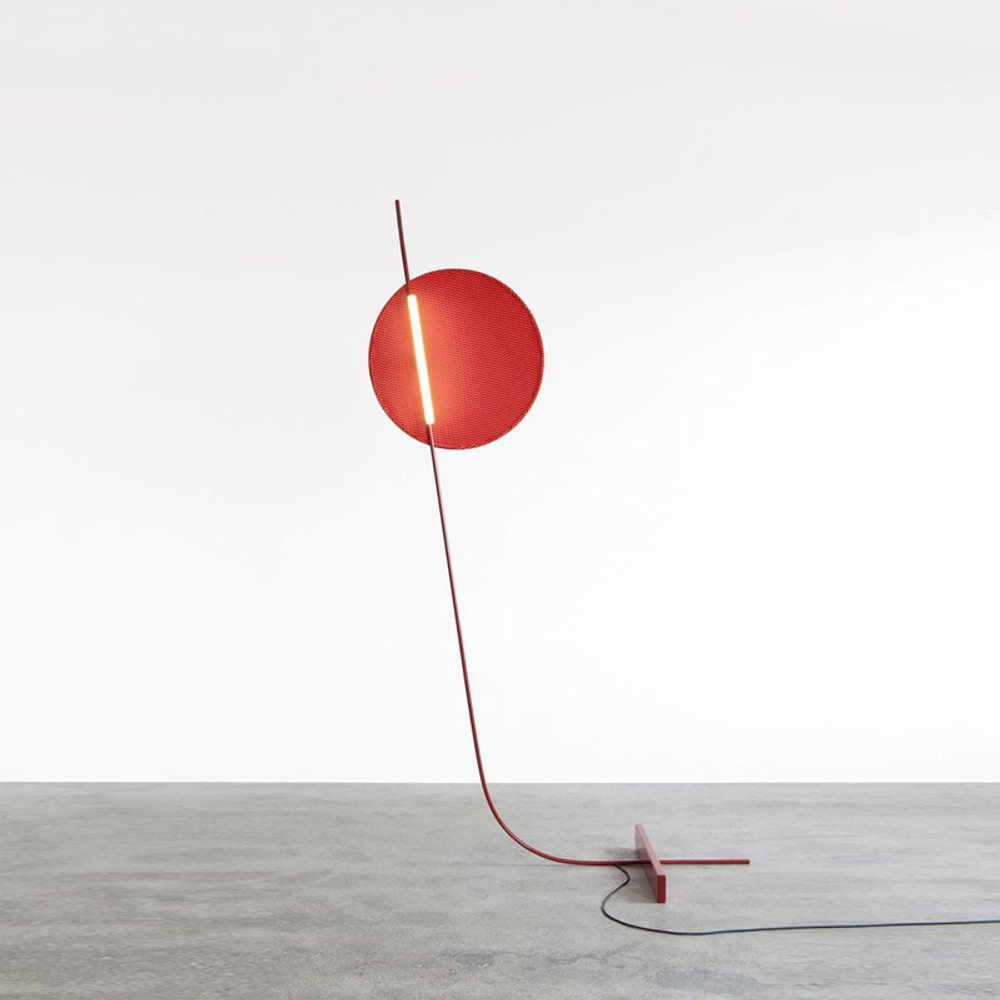 Floor lamp Zaven Enhances Athletic Motion by Ignat