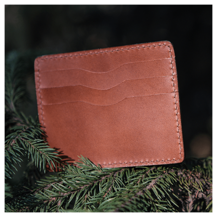 Кожаный картхолдер «Филин»