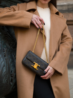 Celine Triomphe Chain Shoulder Bag