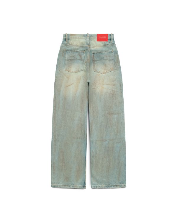 Джинсы Baggy Mud Blue - фото 5