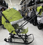 Коляска комбинированная «Ника Детям 7-5SK» оливковый (арт. НД7-5SK/3)