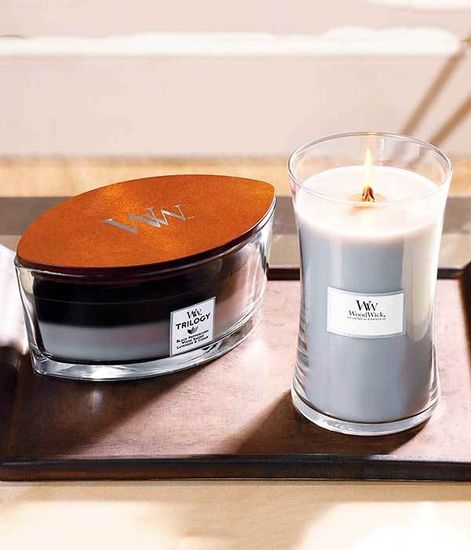 Древесный дым, ароматическая свеча, WoodWick