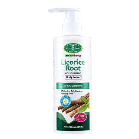 Противовоспалительный увлажняющий лосьон для тела с экстрактом корня солодки Aichun Beauty Licorice Whitening Root Lotion, 230мл