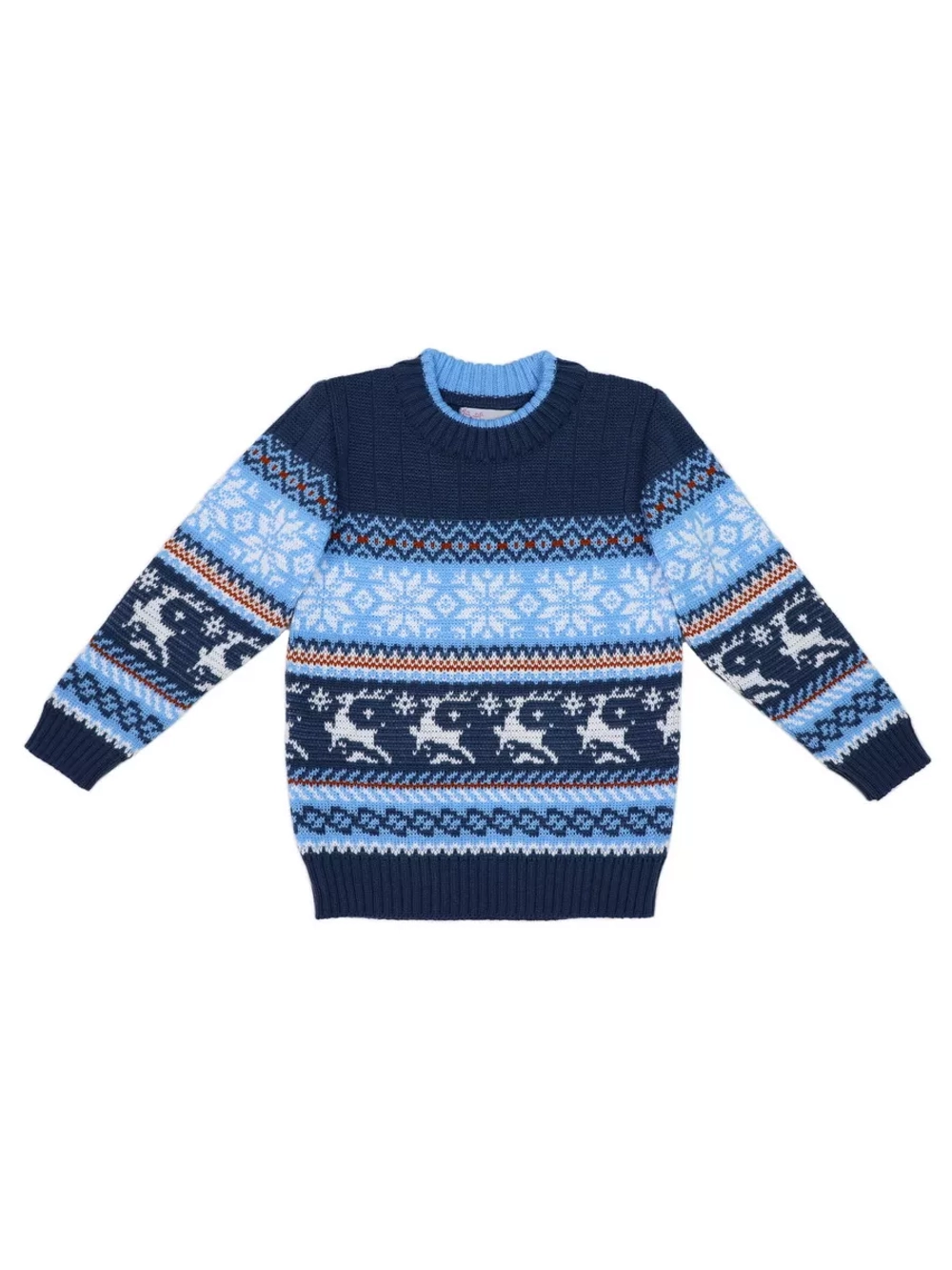 Джемпер вязаный теплый