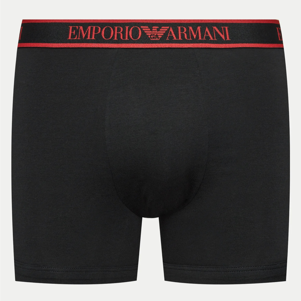 Набор мужских трусов боксеров 3в1 черные Emporio Armani 111473_4F717 21320