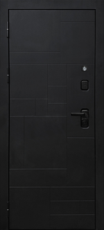 Дверь для квартиры входная металлическая с зеркалом - 1006