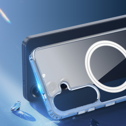 Усиленный прозрачный чехол с MagSafe от Dux Ducis для Samsung Galaxy S25+, серия Clin Mag Series Case