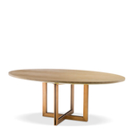Обеденный стол Dining Table Melchior oval арт.113271