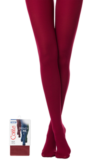 CONTE TRENDY 150 Теплые женские колготки из микрофибры