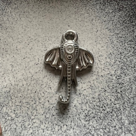 Подвеска слон. Фурнитура для изготовления украшений и аксессуаров.