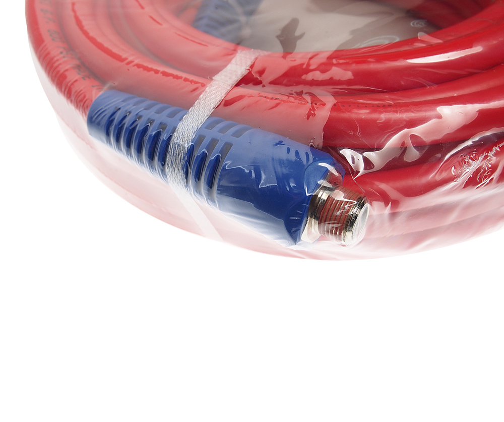 Шланг пневматический 9.7х15.5мм L=15м штуцер 3/8'' ПВХ JTC