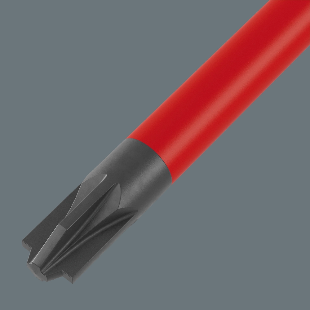 Изолированная отвёртка PlusMinus 165 iS PZ/S # 1х80 мм Wera 05006465001