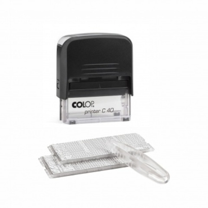 Colop Printer C40 SET - F автоматический самонаборный штамп, русский. 6 строк