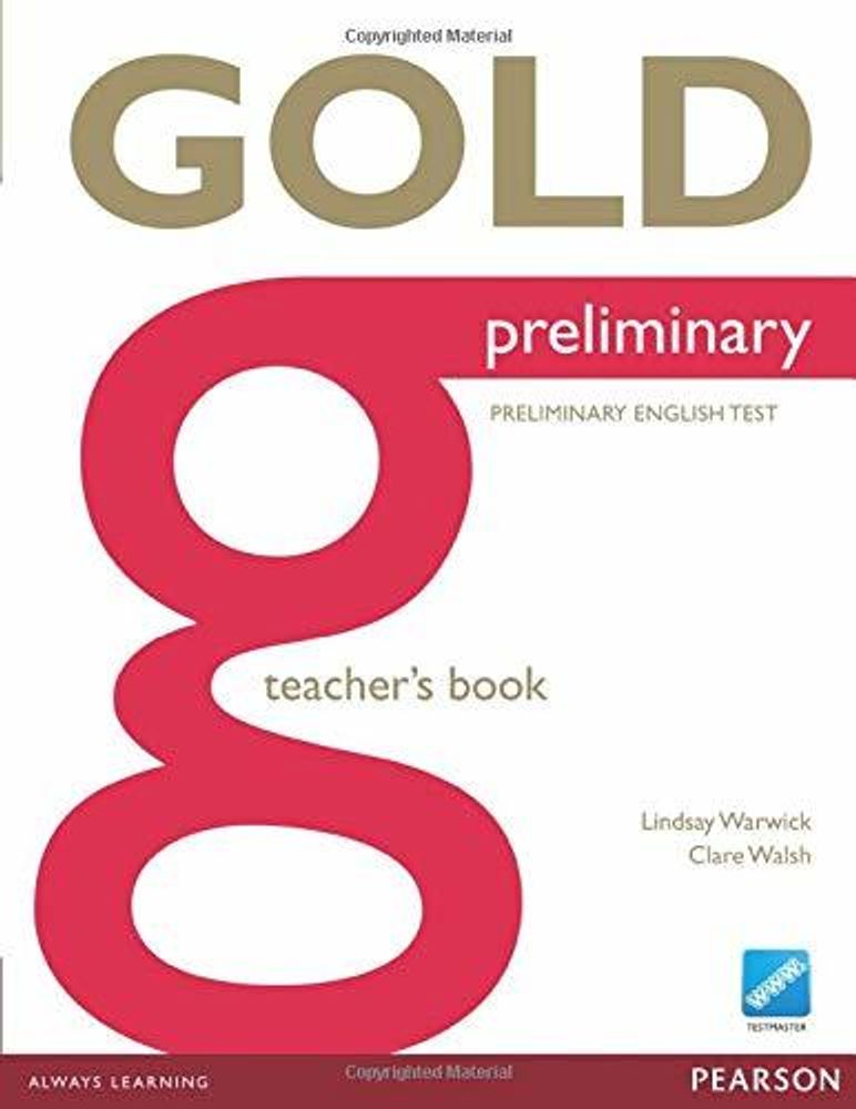 Gold NEd Preliminary Teacher&#39;s Book