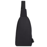 Рюкзак однолямочный HEIKKI PROMPT (ХЕЙКИ), 2 отделения, черный, 30х16х6 см, 273926