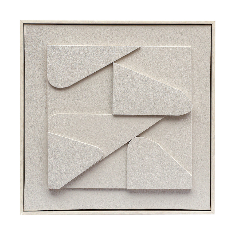 Панно декоративное с эффектом 3d minimalism triangle, 40х40 см