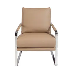 Кресло SF399/5046 из экокожи цвета норки