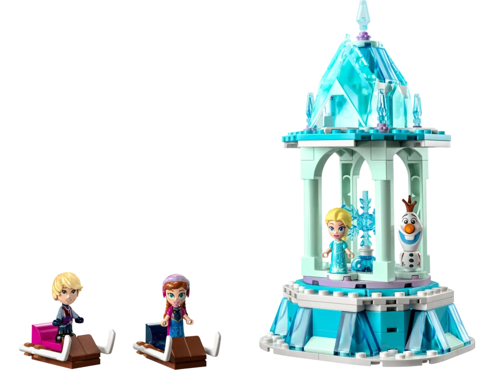 Конструктор LEGO Disney 43218 Волшебная карусель Анны и Эльзы