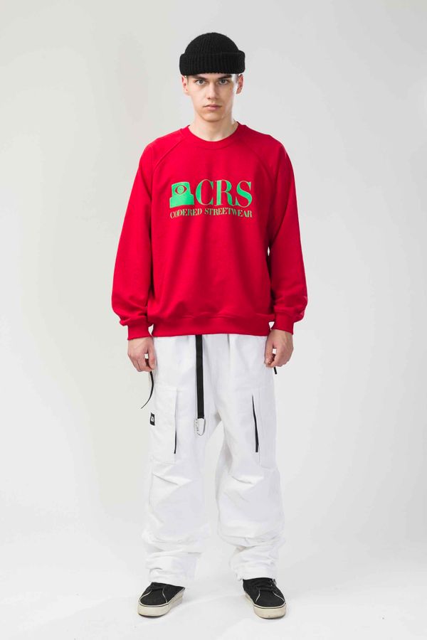 Толстовка крюнек Firm Wide Summer Красный CRS - фото 2